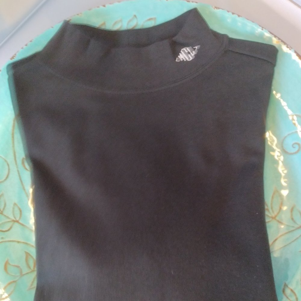 Scandia Woods 100% Cotton L/S Mock Turtleneck (M)